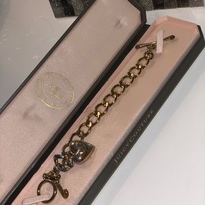 Juicy Couture Gold Charm Bracelet